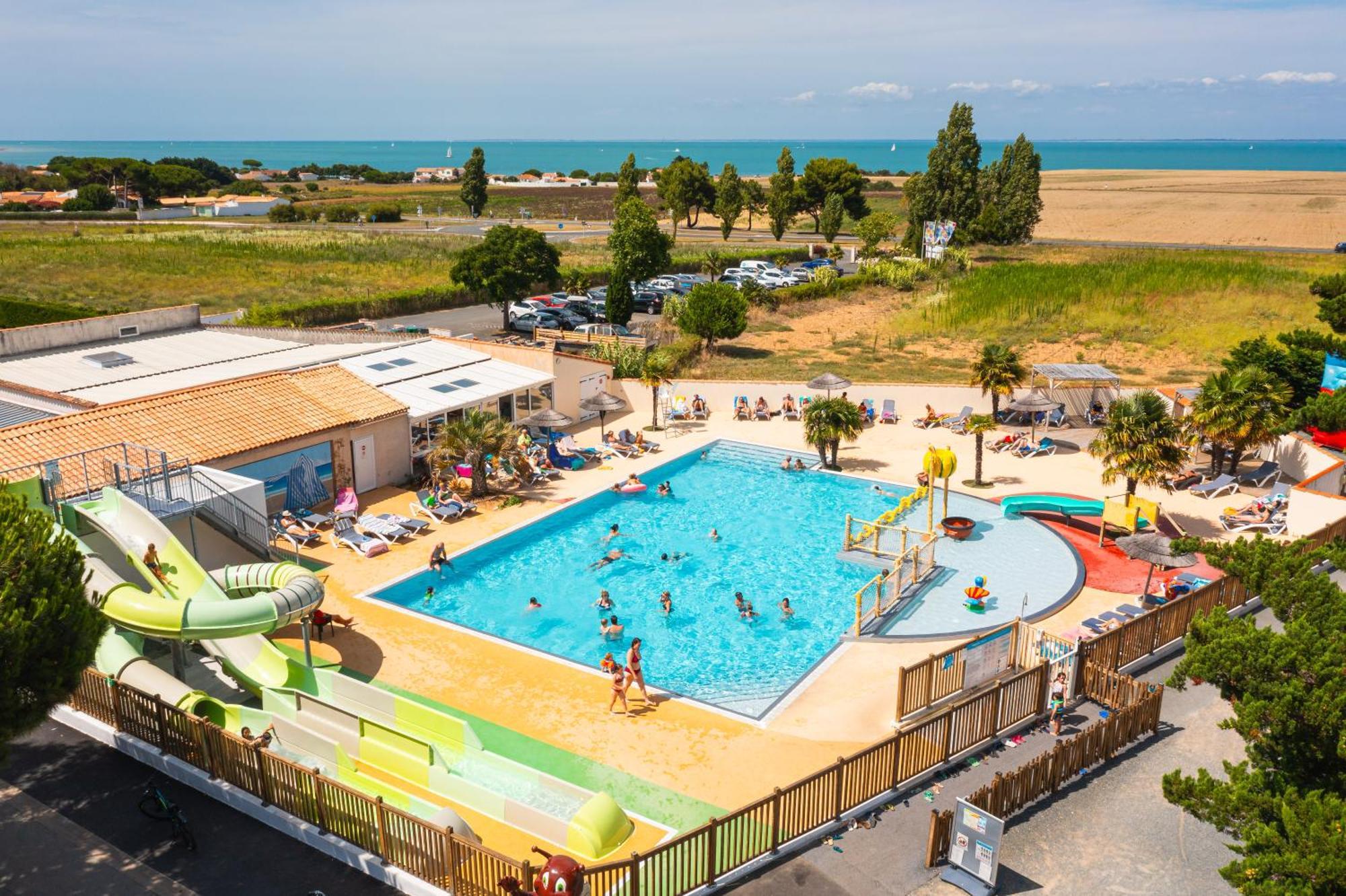 Camping Les Peupliers La Flotte Zewnętrze zdjęcie